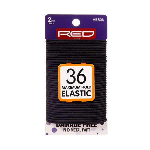 Red by Kiss Elastic Band 2MM 36CT HEB06