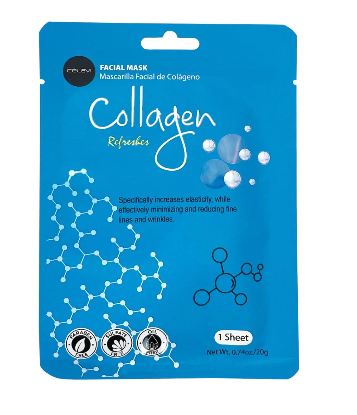 Celavi Collagen Facial Mask Single MK012