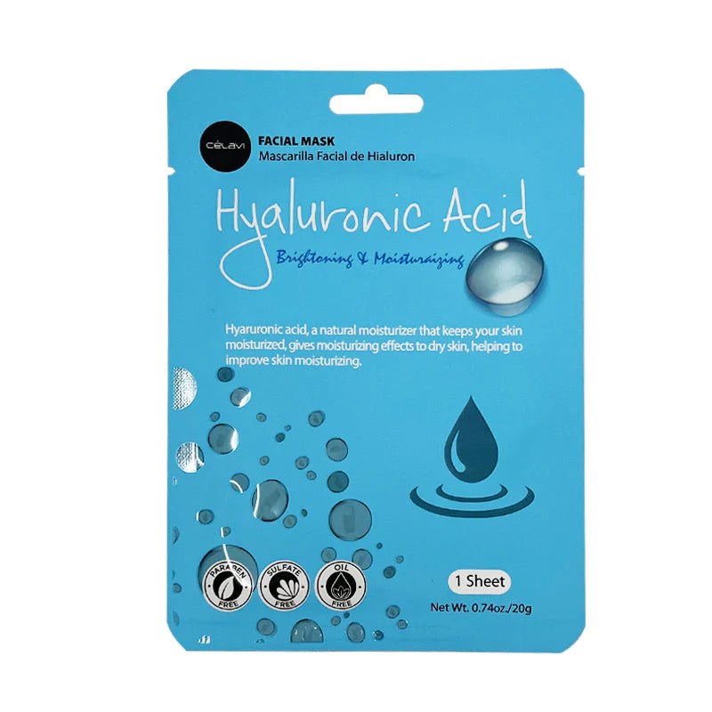 Celavi Hyaluronic Acid Facial Mask Single MK022
