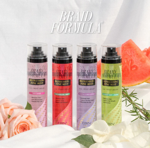 Ebin Braid Formula Refreshing Fine Mist 3.38 oz/100ML