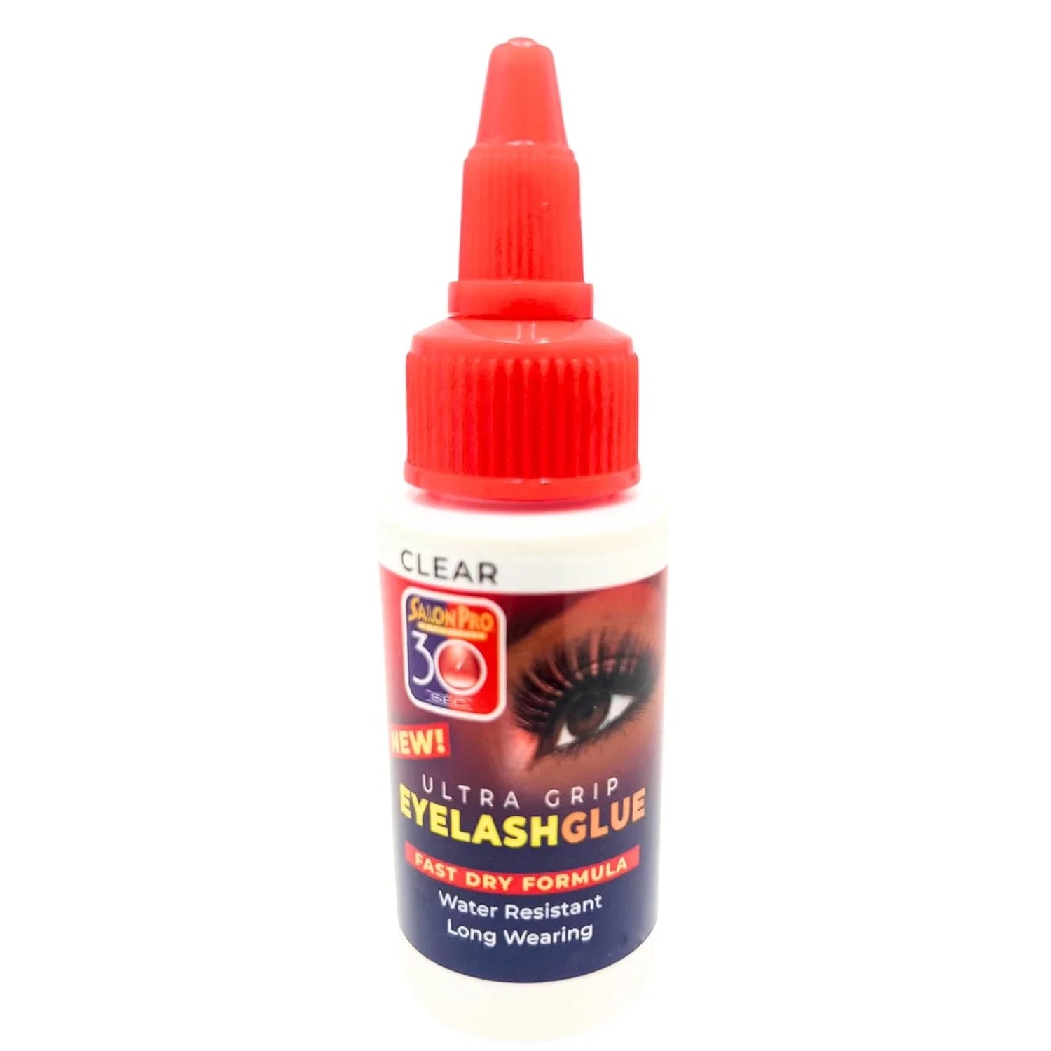 Salon Pro 30 Sec Eyelash Glue Clear 1 oz Single