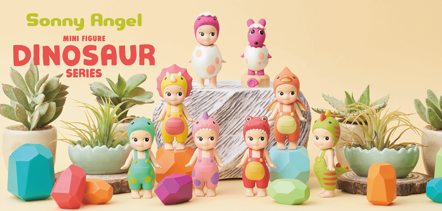 SONNY ANGEL HIPPER MINI FIGURES DINOSAUR single
