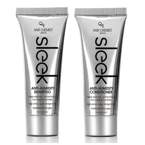 2 Piece Hair Chemist Sleek Anit Humidity Shampoo 8 oz and Hair Chemis Sleek Anti Humidity Conditioner 8 oz