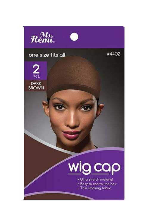 Annie 2 Piece One Size Fits All Wig Cap Dark Brown #4402
