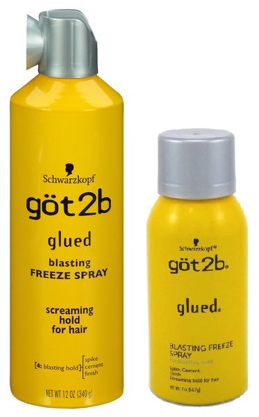 2 SET GOT 2B FREEZE SPRAY - 12 OZ & 2 OZ