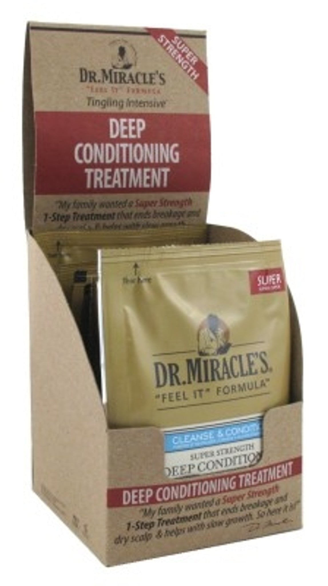 12 PACK DR MIRACLES DEEP CONDITIONER SUPER 1.75OZ (12 PACKS)