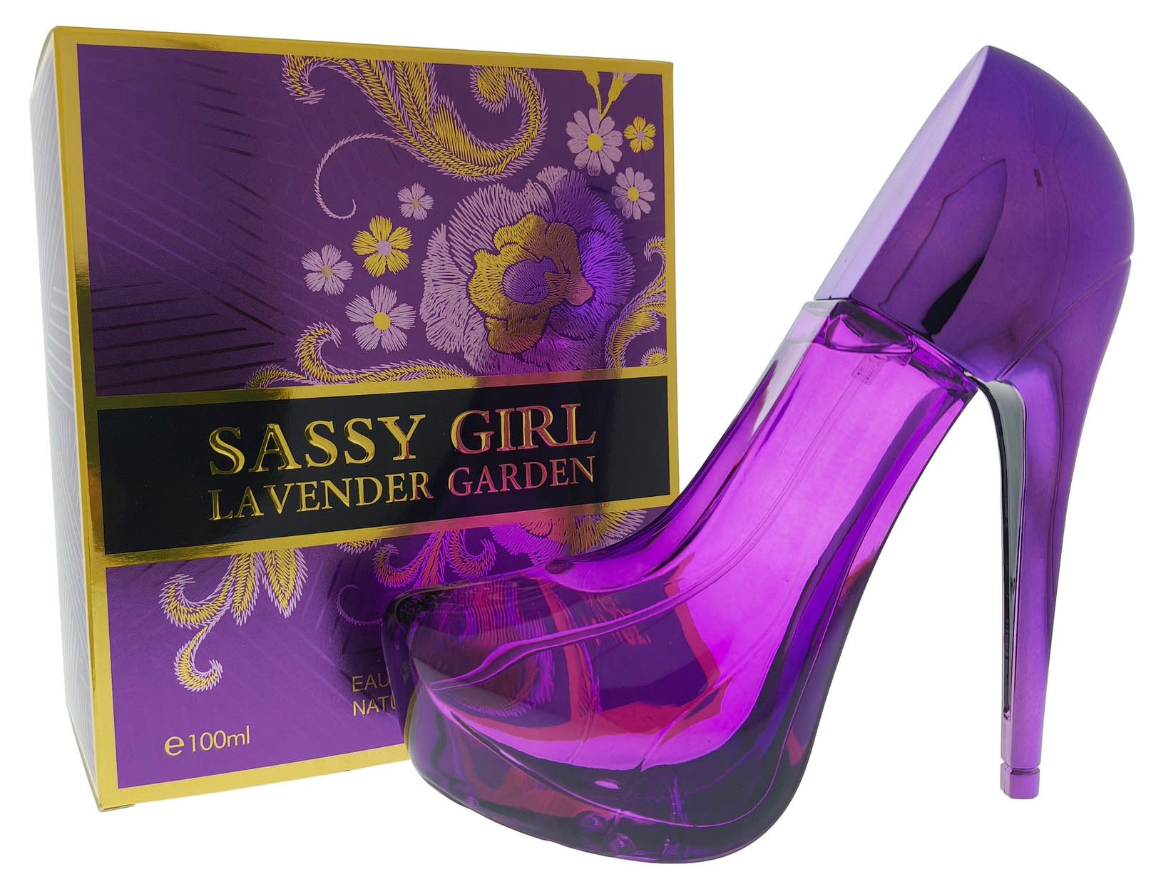 SASSY GIRL LAVENDER GARDEN EAU DE PARFUM SPRAY 3.3OZ