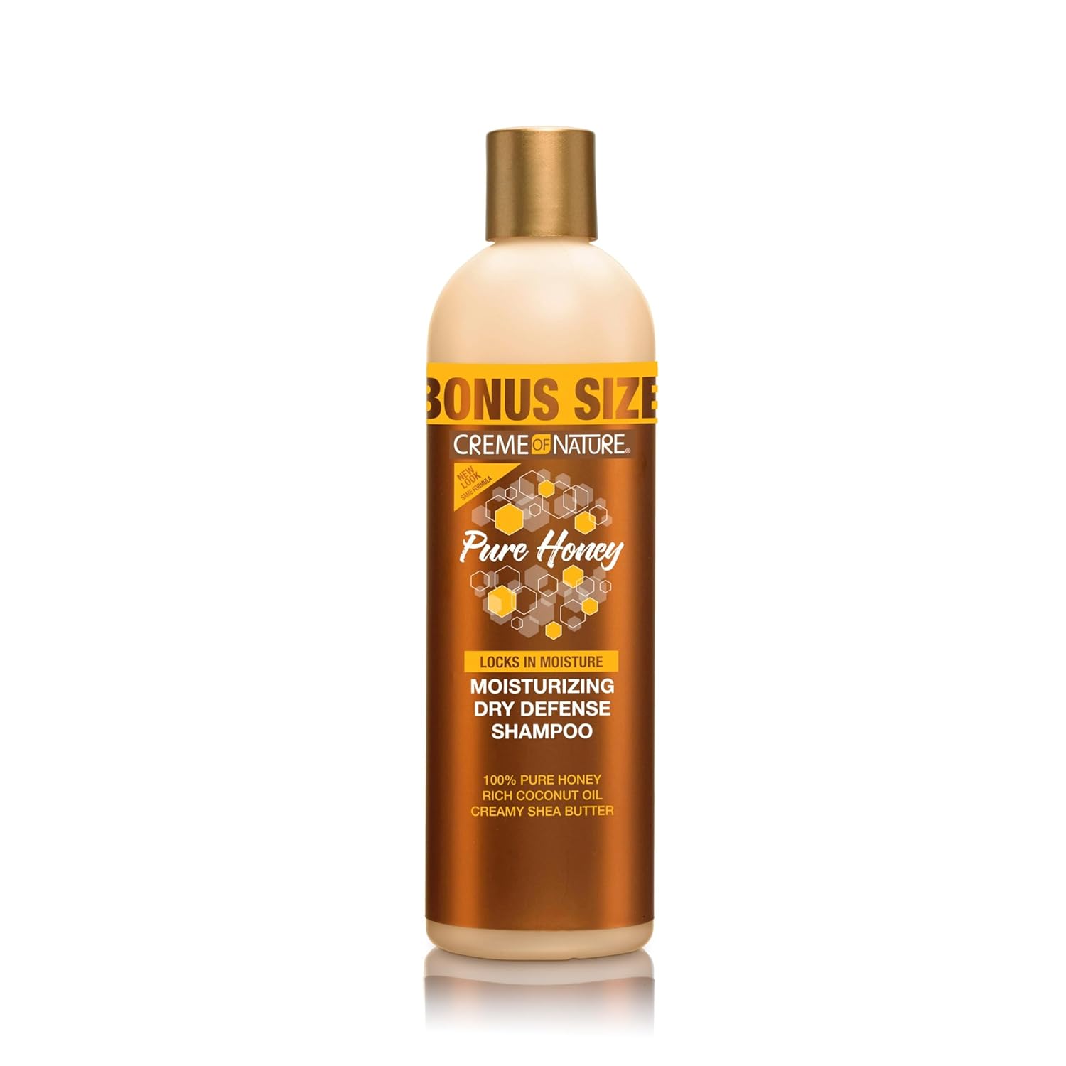 Creme Of Nature Pure Honey Shampoo 15.2oz Bonus