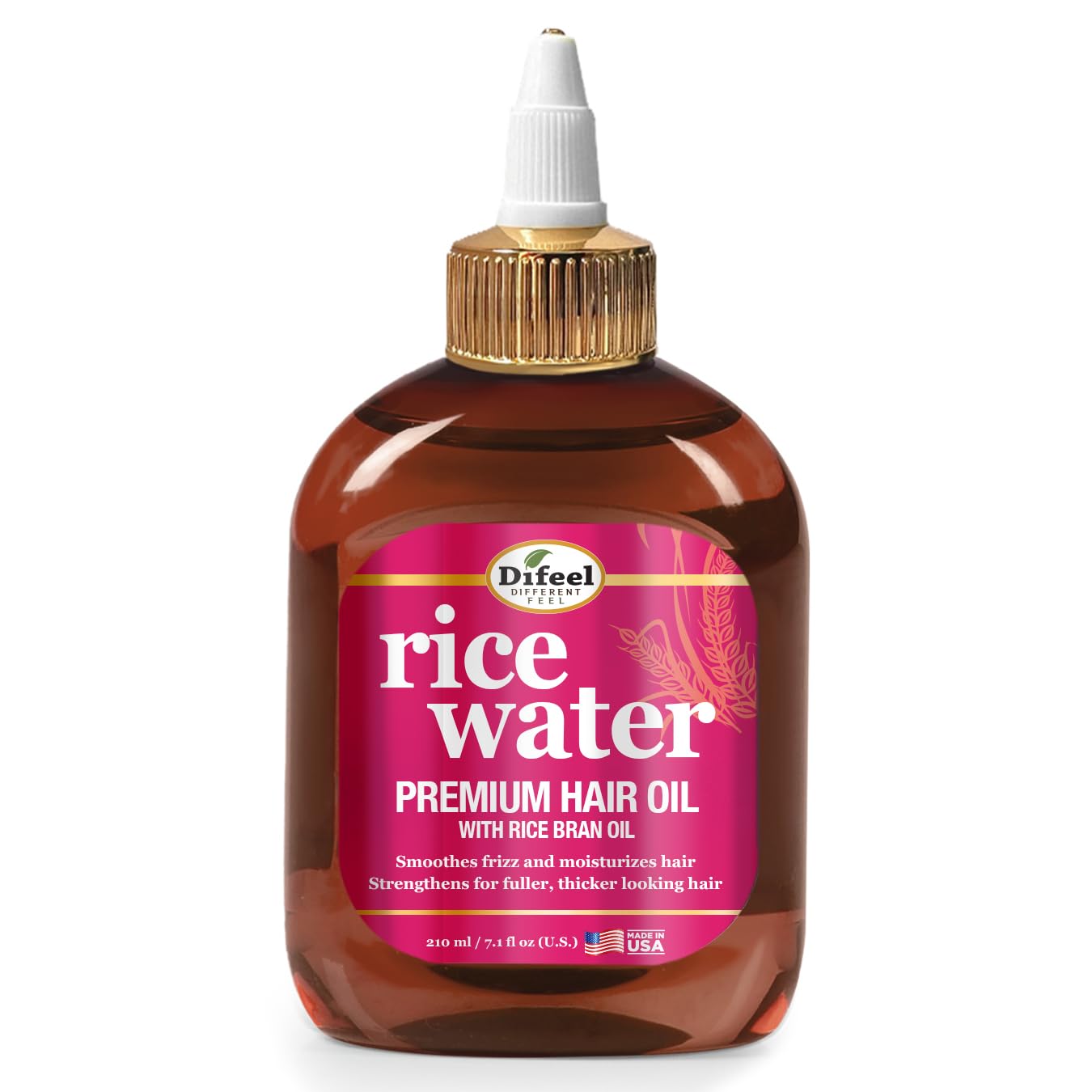 Difeel Rice Water Premium Hair Oil 7.1 oz