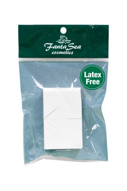 Fantasea Latex-Free Cosmetic Foam Wedge Sponge 4-Pack FSC532