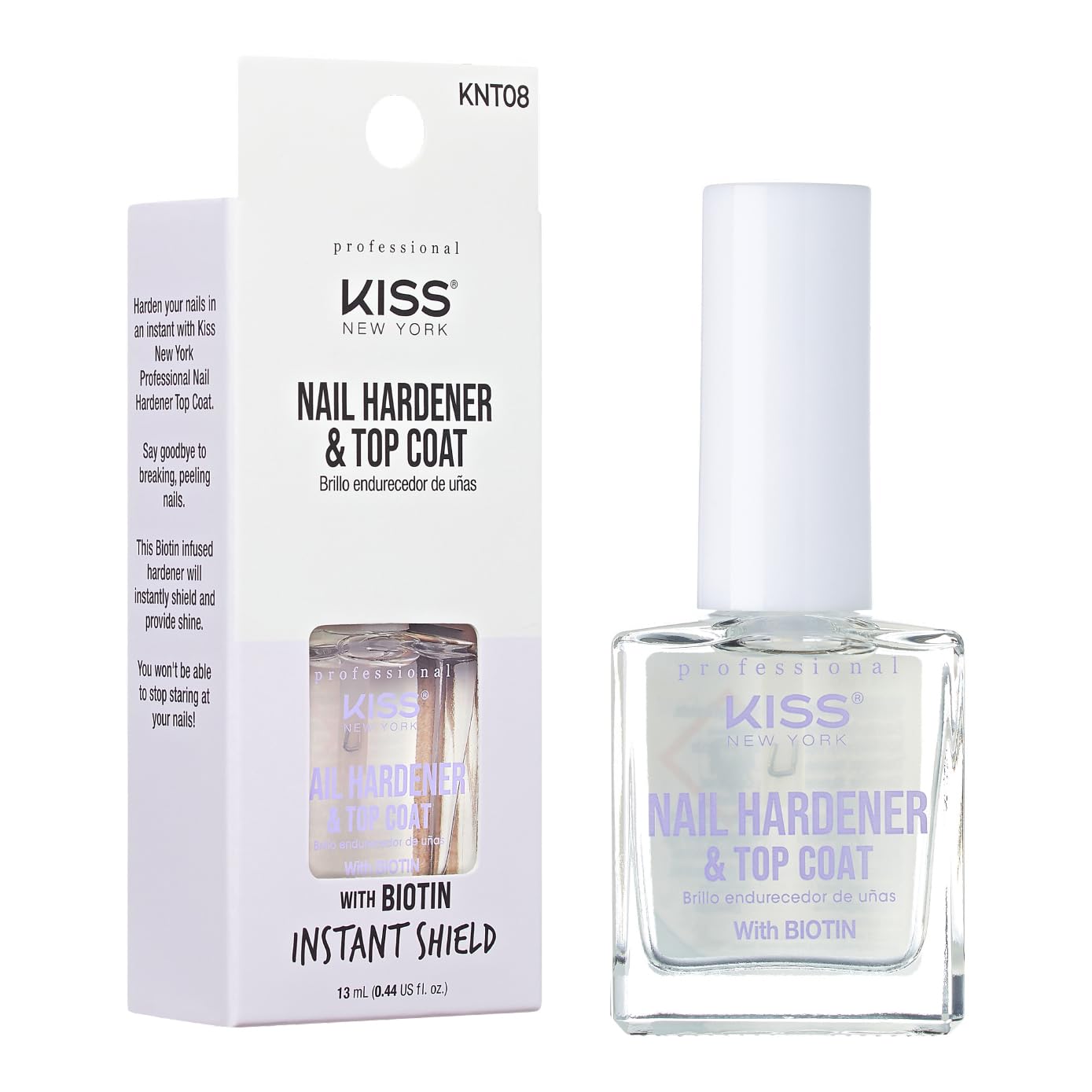 Kiss New York Hardener Top Coat KNT08