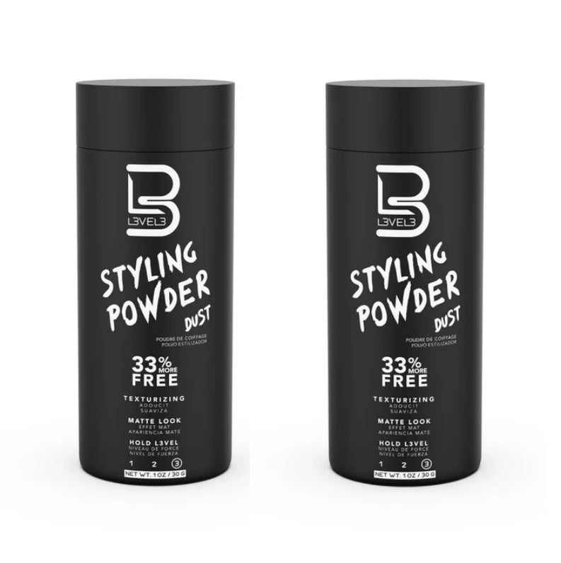 L3VEL3 STYLING POWDER 1oz 2 PACK BUNDLE