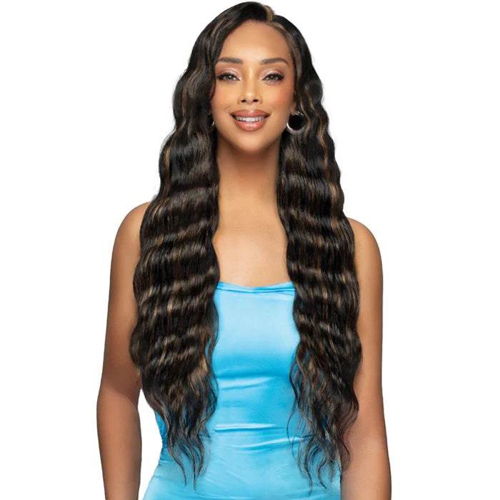 Bobbi Boss Glueless Lace Front MHLF961 Bone Straight Body Wave 32