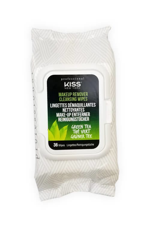 Kiss Professional Green Tea Makeup Remover Wipes 36ct