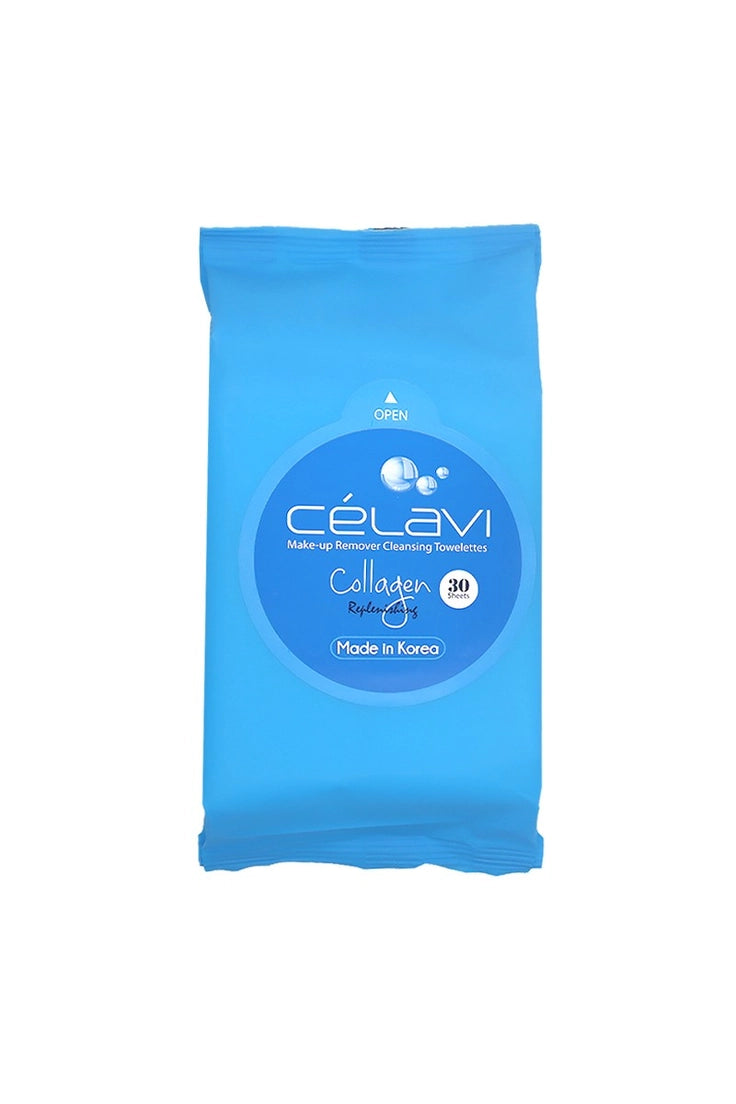 Celavi Make-Up Remover Cleansing Towelettes Collagen MT002