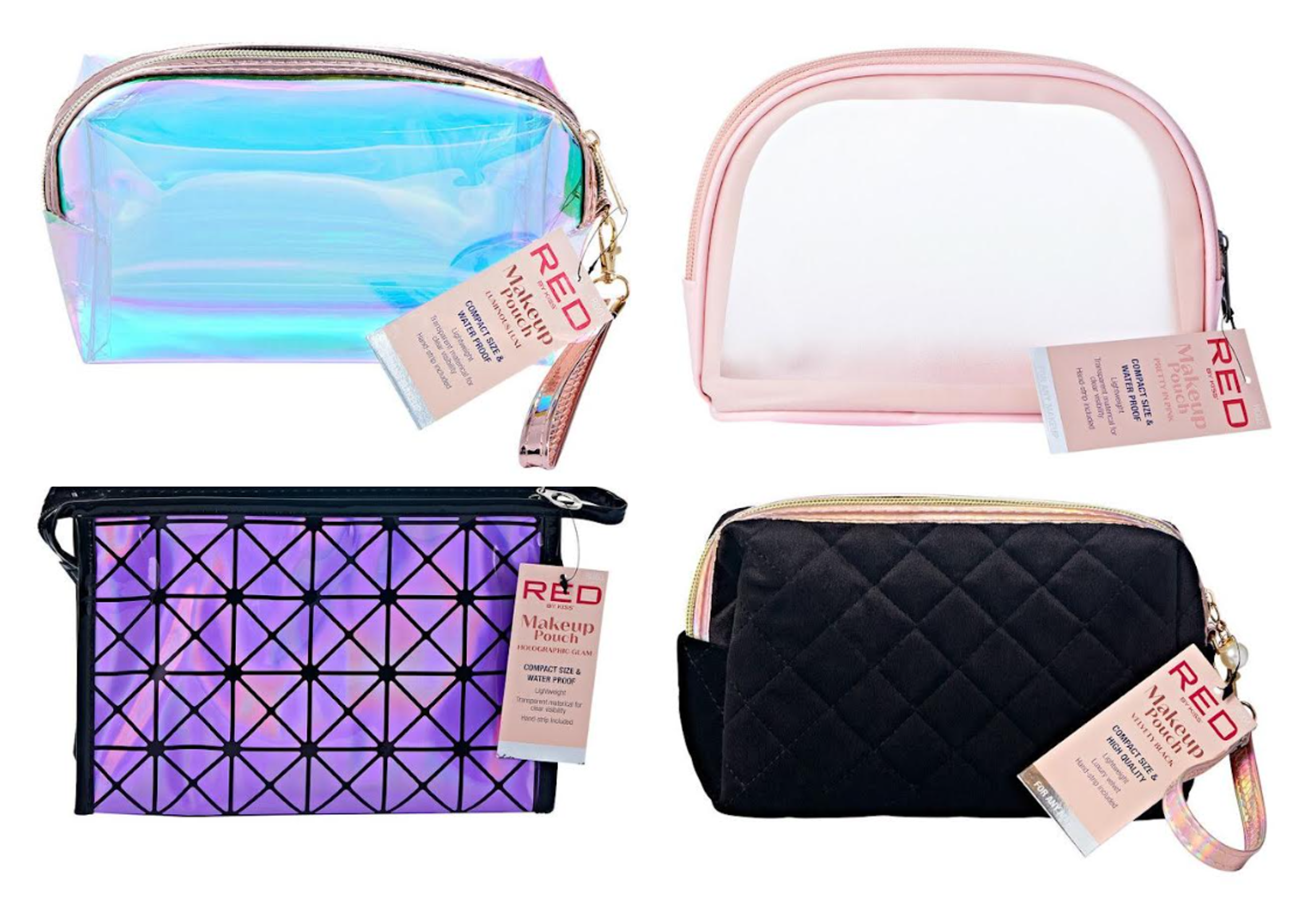 Makeup Pouch RED by Kiss