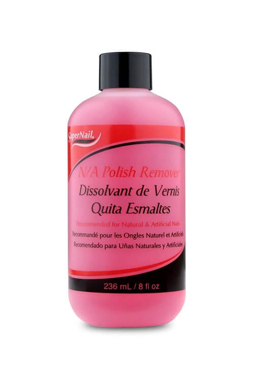 SuperNail N/A Pink Polish Remover 8 oz