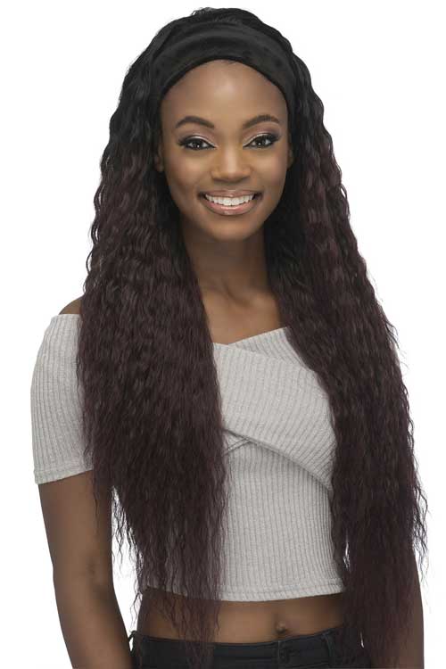 Vivica A Fox HB-Joa 33" Layered Spanish Wave Headband Wig